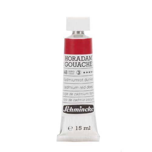 Schmincke Horadam Gouache Cadmium Red Deep 348 - 15 Ml