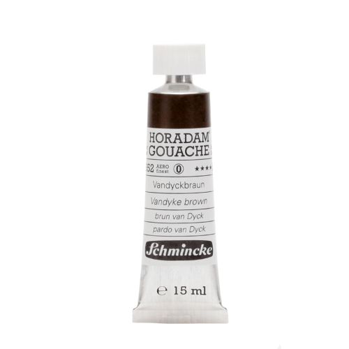 Schmincke Horadam Gouache Vandyke Brown 652 - 15 Ml