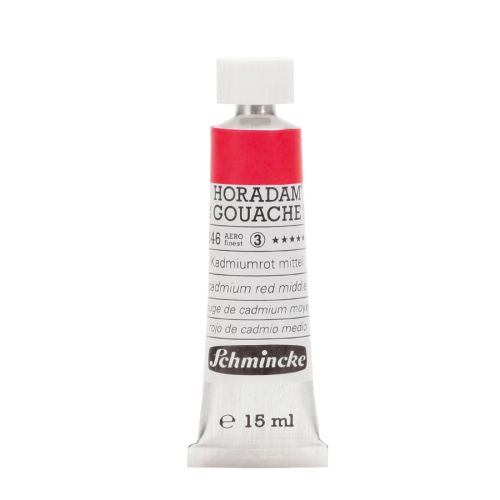 Schmincke Horadam Gouache -Cadmium Red Middle 346 -15 Ml