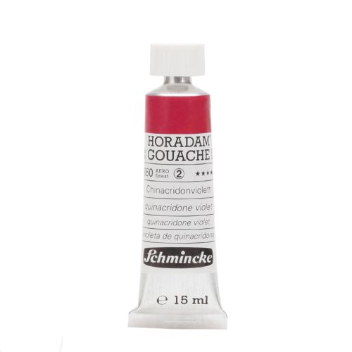 Schmincke Horadam Gouache - Quinacridone Violet 360 -15 Ml