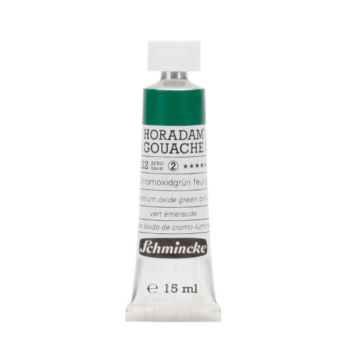 Schmincke Horadam Gouache - Chromium Oxide Green Brilliant 522 -15 Ml Schmincke Horadam Gouache - Chromium Oxide Green Brilliant 522 -15 Ml