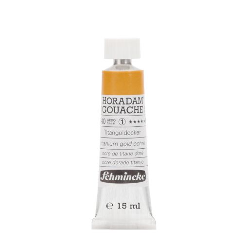 Schmincke Horadam Gouache -Titanium Gold Ochre 640 -15 Ml