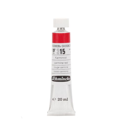 Schmincke Hks Designers Gouache - Carmine Red 315 -20 Ml Schmincke Hks Designers Gouache - Carmine Red 315 -20 Ml