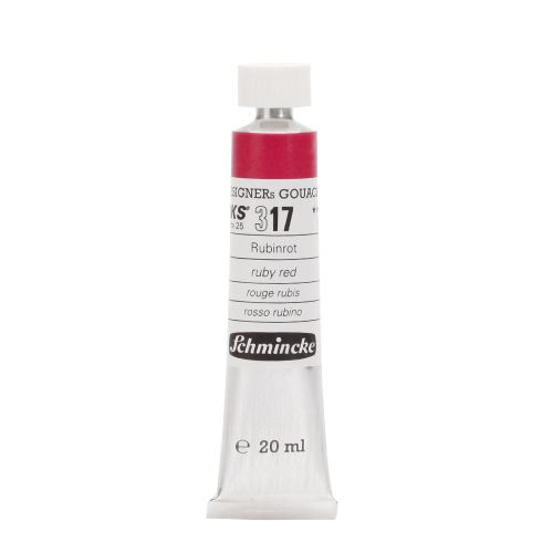 Schmincke Hks Designers Gouache - Ruby Ed 317 -20 Ml Schmincke Hks Designers Gouache - Ruby Ed 317 -20 Ml