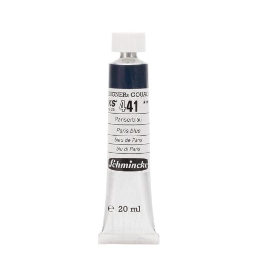 Schmincke Hks Designers Gouache - Paris Blue 441 -20 Ml Schmincke Hks Designers Gouache - Paris Blue 441 -20 Ml