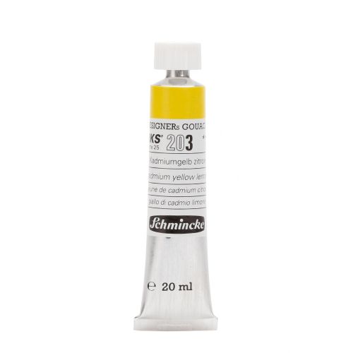 Schmincke Hks Designers Gouache - Cadmium Yellow 203 -20 Ml Schmincke Hks Designers Gouache - Cadmium Yellow 203 -20 Ml