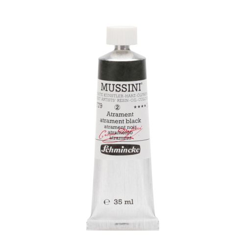 Schmincke Mussini Atrament Black 779 Oil Paint 35 Ml