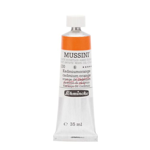 Schmincke Mussini Cadmium Orange 230 Oil Paint 35 Ml