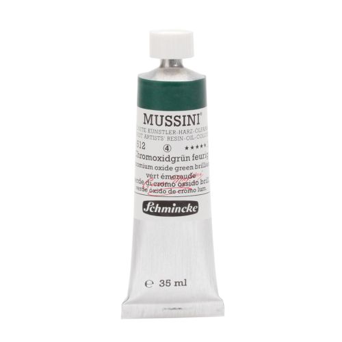 Schmincke Mussini Chromium Oxide Green Brilliant 512 Oil Paint 35 Ml Schmincke Mussini Chromium Oxide Green Brilliant 512 Oil Paint 35 Ml