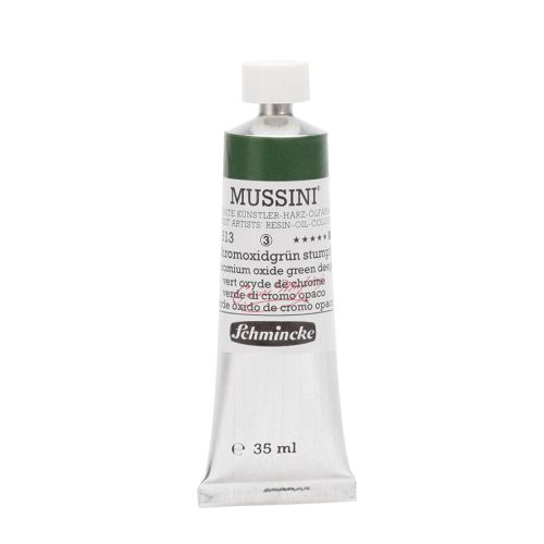 Schmincke Mussini Chromium Oxide Green Deep 513 Oil Paint 35 Ml Schmincke Mussini Chromium Oxide Green Deep 513 Oil Paint 35 Ml