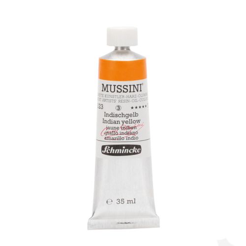 Schmincke Mussini Indian Yellow 223 Oil Paint 35 Ml Schmincke Mussini Indian Yellow 223 Oil Paint 35 Ml