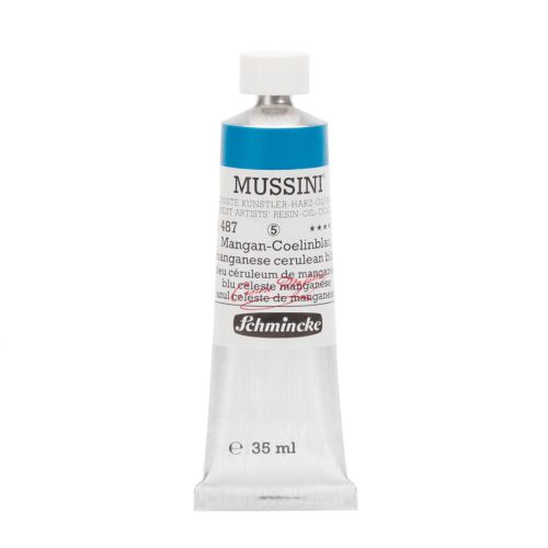Schmincke Mussini Manganese Cerulean Blue 487 Oil Paint 35 Ml Schmincke Mussini Manganese Cerulean Blue 487 Oil Paint 35 Ml