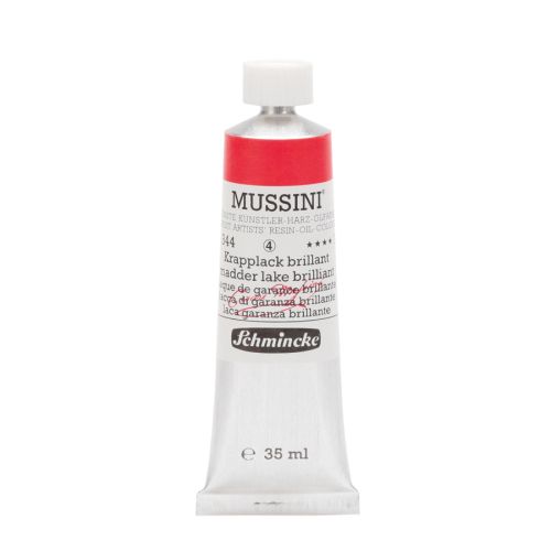 Schmincke Mussini Madder Lake Brilliant 344 Oil Paint 35 Ml Schmincke Mussini Madder Lake Brilliant 344 Oil Paint 35 Ml