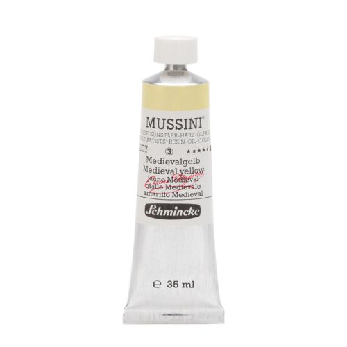 Schmincke Mussini Medieval Yellow 207 Oil Paint 35 Ml Schmincke Mussini Medieval Yellow 207 Oil Paint 35 Ml