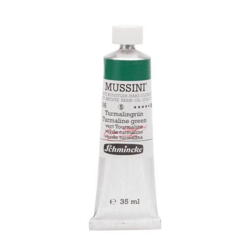 Schmincke Mussini Turmaline Green 536 Oil Paint 35 Ml Schmincke Mussini Turmaline Green 536 Oil Paint 35 Ml