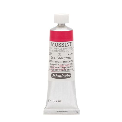 Schmincke Mussini Translucent Magenta 363 Oil Paint 35 Ml Schmincke Mussini Translucent Magenta 363 Oil Paint 35 Ml