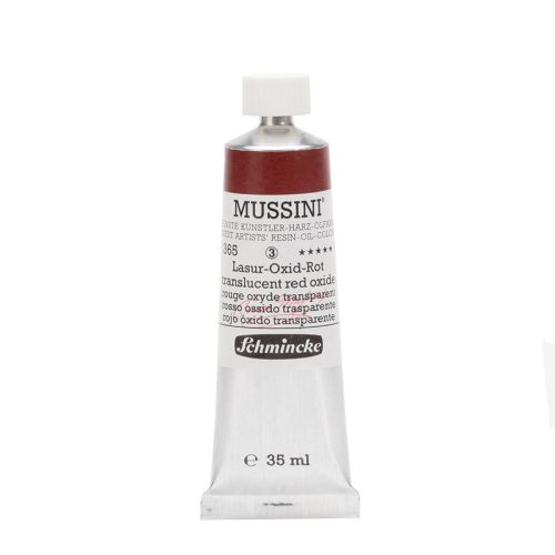Schmincke Mussini Translucent Red Oxide 365 Oil Paint 35 Ml Schmincke Mussini Translucent Red Oxide 365 Oil Paint 35 Ml