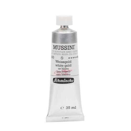 Schmincke Mussini White Gold 860 Oil Paint 35 Ml Schmincke Mussini White Gold 860 Oil Paint 35 Ml