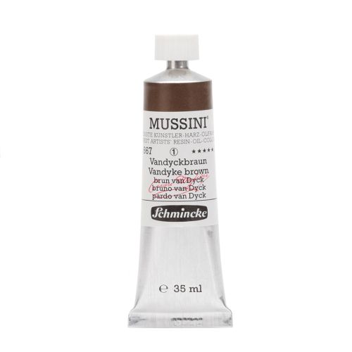 Schmincke Mussini Vandyke Brown 667 Oil Paint 35 Ml Schmincke Mussini Vandyke Brown 667 Oil Paint 35 Ml