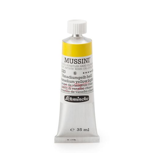 Schmincke Mussini Vanadium Yellow Light 220 Oil Paint 35 Ml Schmincke Mussini Vanadium Yellow Light 220 Oil Paint 35 Ml
