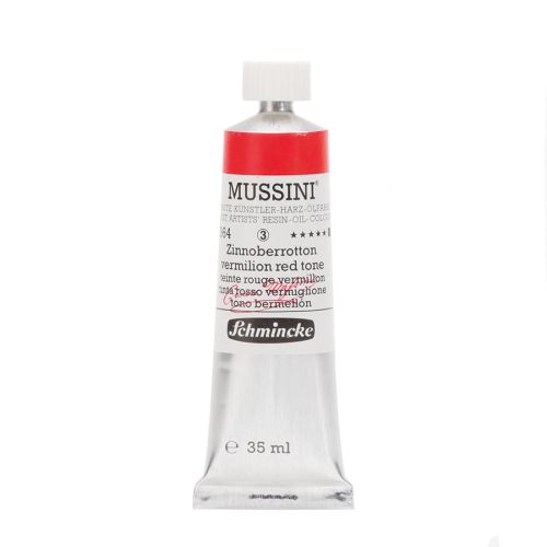 Schmincke Mussini Vermilion Red Hue 364 Oil Paint 35 Ml Schmincke Mussini Vermilion Red Hue 364 Oil Paint 35 Ml