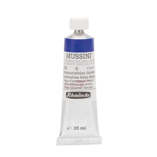 Schmincke Mussini Ultramarine Blue Deep 492 Oil Paint 35 Ml Schmincke Mussini Ultramarine Blue Deep 492 Oil Paint 35 Ml