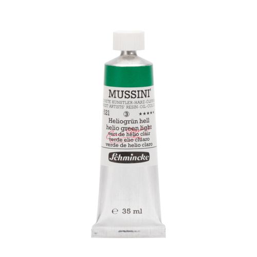 Schmincke Mussini Helio Green Light 521 Oil Paint 35 Ml Schmincke Mussini Helio Green Light 521 Oil Paint 35 Ml
