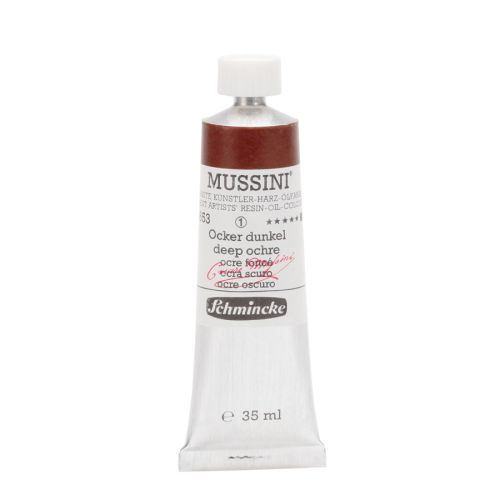 Schmincke Mussini Deep Ochre 653 Oil Paint 35 Ml Schmincke Mussini Deep Ochre 653 Oil Paint 35 Ml