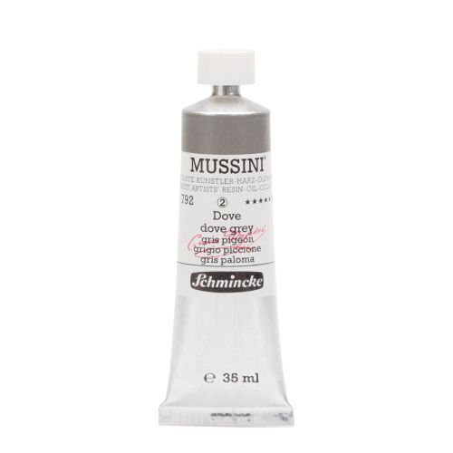 Schmincke Mussini Dove Grey 792 Oil Paint 35 Ml Schmincke Mussini Dove Grey 792 Oil Paint 35 Ml