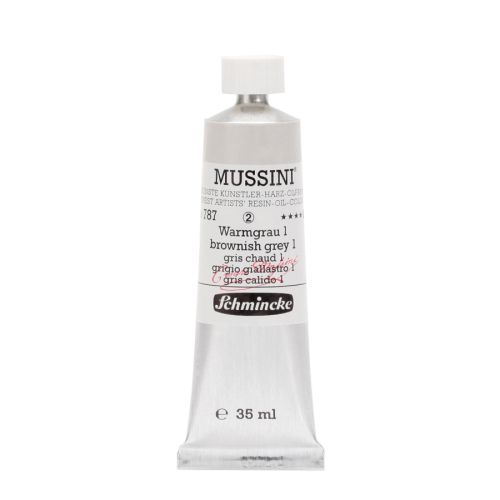 Schmincke Mussini Brownish Grey-1 787 Oil Paint 35 Ml