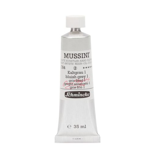 Schmincke Mussini Bluish Grey-1 784 Oil Paint 35 Ml