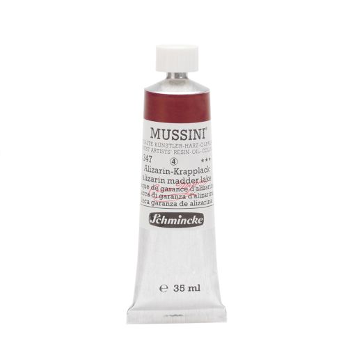 Schmincke Mussini Alizarin Madder Lake 347 Oil Paint 35 Ml