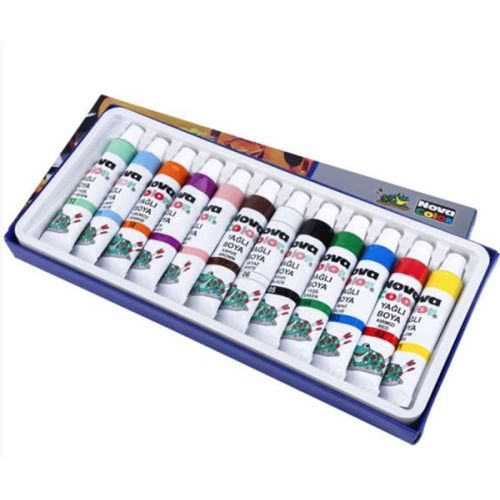 Nova Color Art Professional Yağlı Boya 12 Renk X 18 Ml Nova Color Art Professional Yağlı Boya 12 Renk X 18 Ml