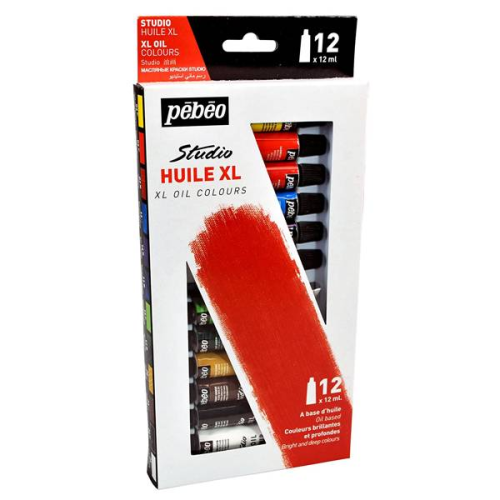 Pebeo Studio Xl Yağlı Boya Seti 12 Renk X 12 Ml Pebeo Studio Xl Yağlı Boya Seti 12 Renk X 12 Ml