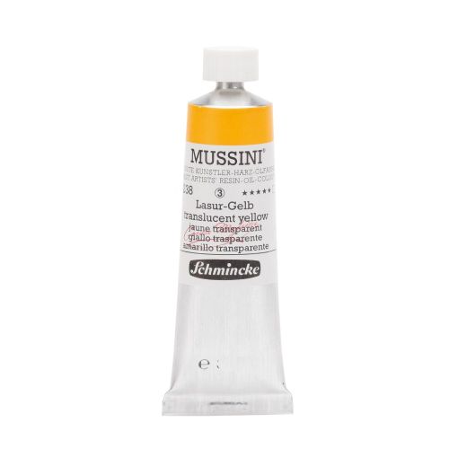 Schmincke Mussini Translucent Yellow Oil Paint 35 Ml Schmincke Mussini Translucent Yellow Oil Paint 35 Ml