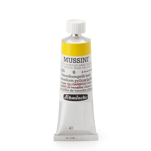 Schmincke Mussini Vanadium Yellow Light Oil Paint 35 Ml Schmincke Mussini Vanadium Yellow Light Oil Paint 35 Ml