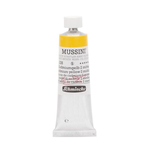 Schmincke Mussini Cadmium Yellow 2 Middle Oil Paint 35 Ml