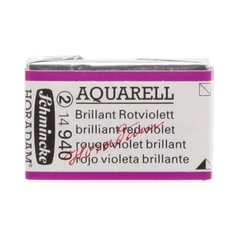 Schmincke H Aquarell 1/1 Tab Brilliant Red Violet 940 Suluboya Schmincke H Aquarell 1/1 Tab Brilliant Red Violet 940 Suluboya