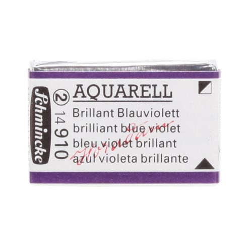 Schmincke H. Aquarell 1/1 Tab Brilliant Blue Violet 910 Suluboya