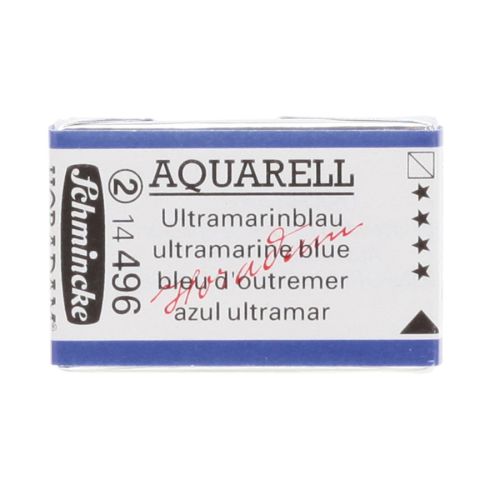 Schmincke H Aquarell 1/1 Tab Ultramarine Blue 496 Suluboya Schmincke H Aquarell 1/1 Tab Ultramarine Blue 496 Suluboya