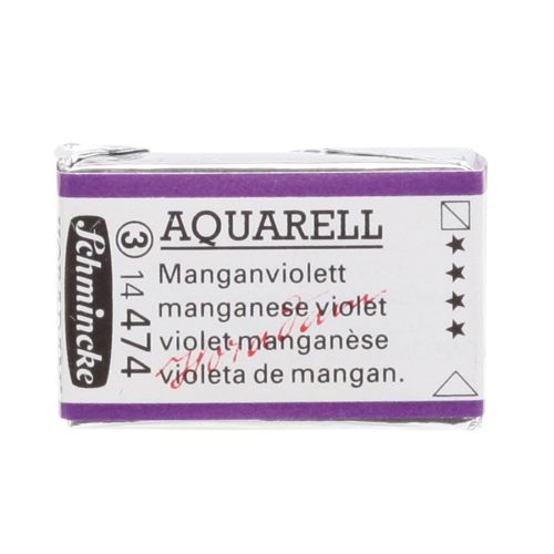 Schmincke H Aquarell 1/1 Tab Manganese Violet 474 Suluboya