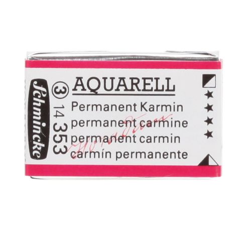 Schmincke H Aquarell 1/1 Tab Carmine 353 Suluboya Schmincke H Aquarell 1/1 Tab Carmine 353 Suluboya