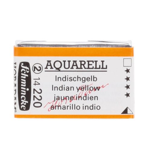Schmincke H Aquarell 1/1 Tab Indian Yellow 220 Suluboya