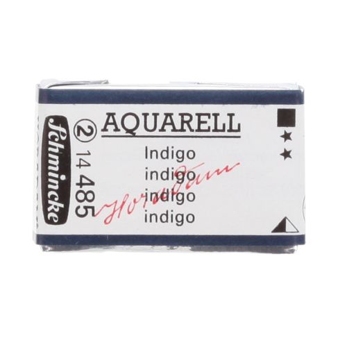 Schmincke H Aquarell 1/1 Tab Indigo 485 Suluboya