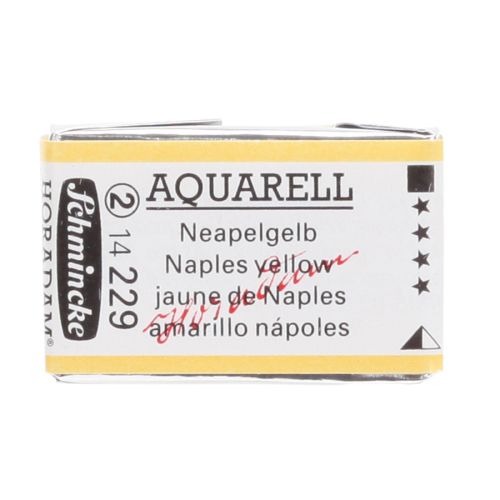 Schmincke H Aquarell 1/1 Tab Naples Yellow 229 Suluboya