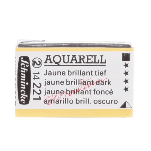 Schmincke H Aquarell 1/1 Tab Jaune Brilliant Dark 221 Suluboya