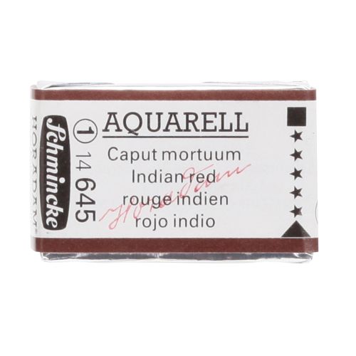 Schmincke H Aquarell 1/1 Tab Indian Red 645 Suluboya