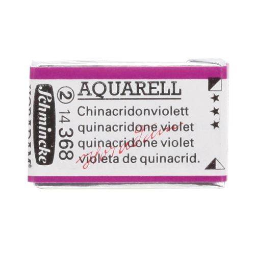 Schmincke H Aquarell 1/1 Tab Quinacridone Violet 368 Suluboya Schmincke H Aquarell 1/1 Tab Quinacridone Violet 368 Suluboya
