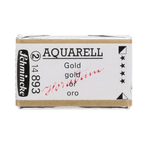 Schmincke H Aquarell 1/1 Tab Gold 893 Suluboya