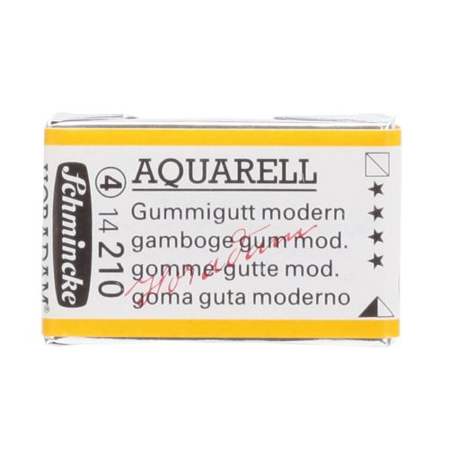 Schmincke H Aquarell 1/1 Tab Gamboge Gum Modern 210 Suluboya
